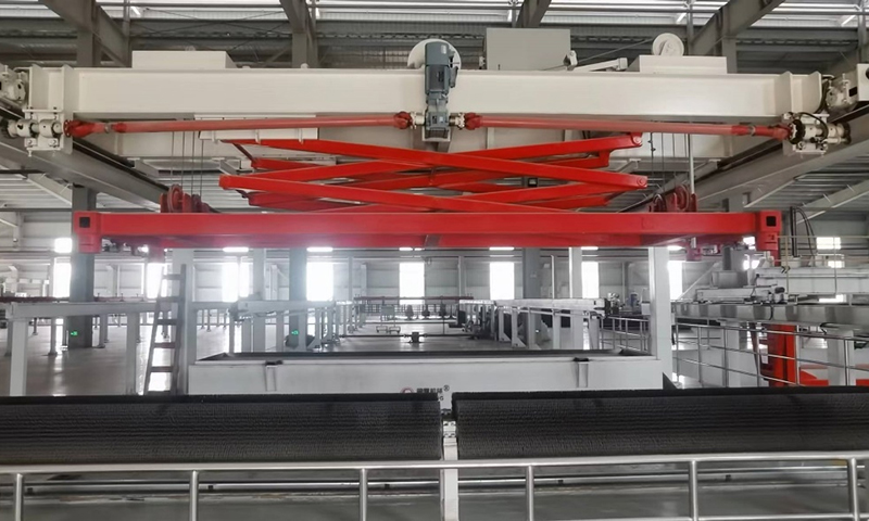 Masukkan crane batang