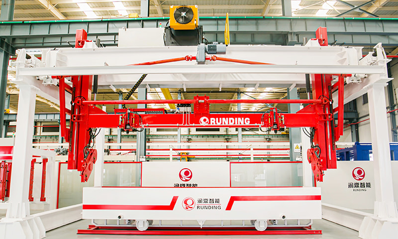 Cetakan crane miring & hoister